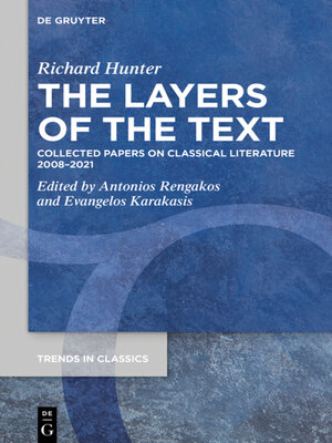 cover image of The Layers of the Text